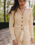 Ario Jumpsuit - Ivory