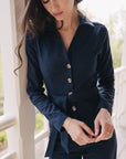 Ario Jumpsuit - Navy