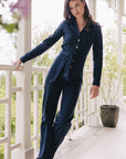 Ario Jumpsuit - Navy